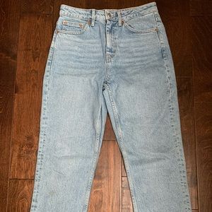 topshop straight leg jeans